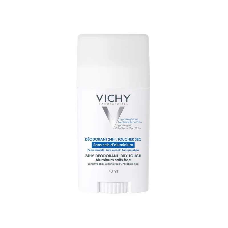 VICHY Deodorante 24H - Effetto asciutto - Stick 40ml - Deodorante Stick