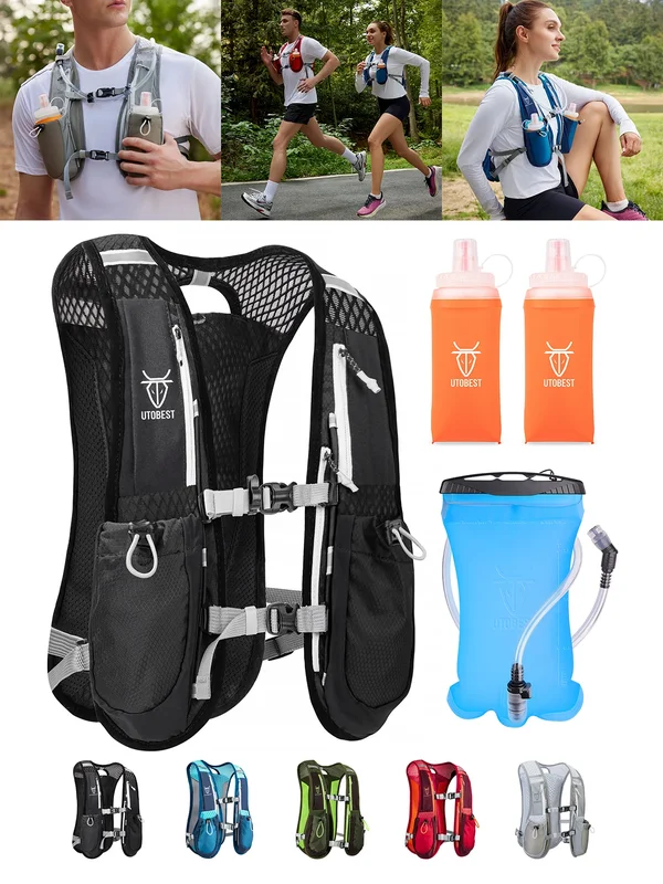 AliExpress - Utobest Trail Running Rucksack 5l ultraleichte Trink weste atmungsaktive Funktions packung für Marathon-Radfahren Wandern