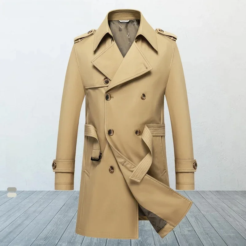 AliExpress - Klassischer Herren-Trenchcoat 8XL Übergröße Windbreaker Hochwertige Business-Casual-Windjacke Herrenbekleidung Übergroße Ponchos