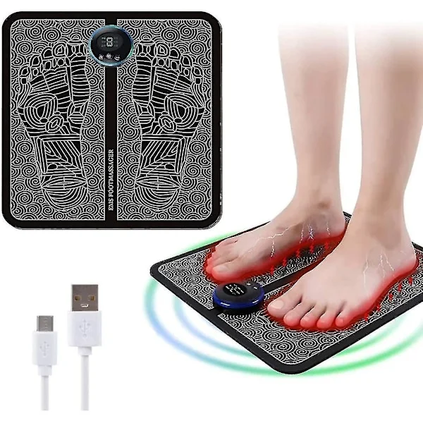 Fotmassage, Elektrisk fotmassageapparat, Benformande fotmassage, Elektrisk massageapparat, Främjar blodcirkulationen och lindrar muskelsmärta - -