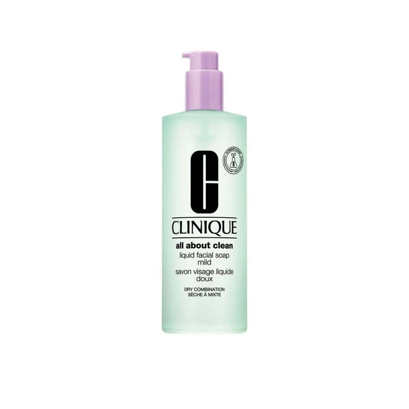 Clinique Sistema 3 Fasi All About Clean Liquid Facial Soap Mild 400ml - Gel detergente viso