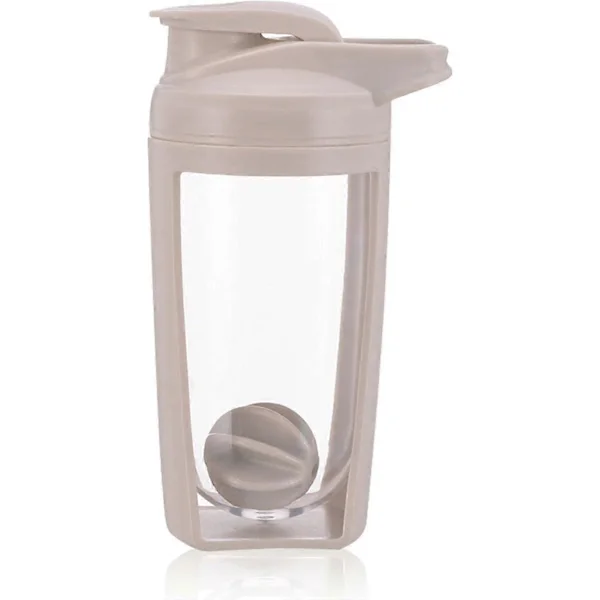 2025 Protein Shaker Flaske, Shaker til Proteinshakes 650 ml med Mixerbold BPA-fri Lækagesikker Shaker Flaske til Proteinpulver