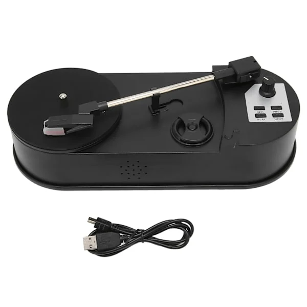 Vinyylisoitin USB 2.0 Ammattimainen levysoitin MP3-muunnin musiikin ystäville