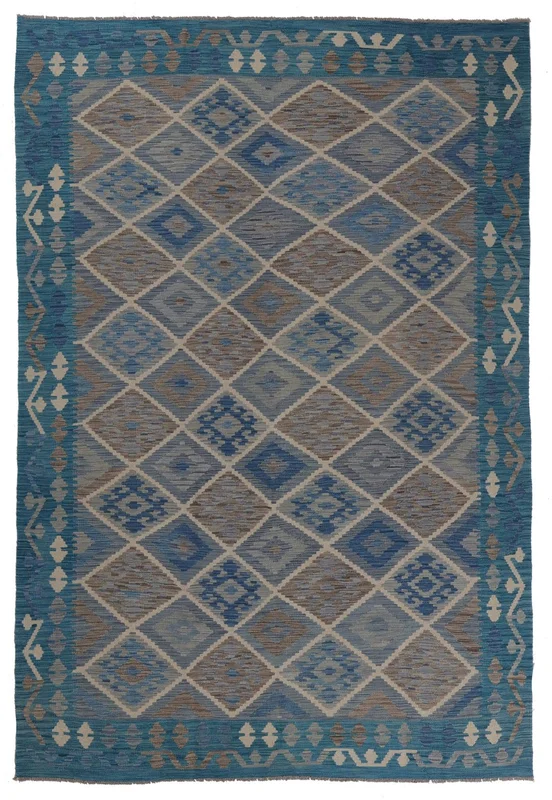 Kelim Afghan Old Style Matta 200X300 Ull