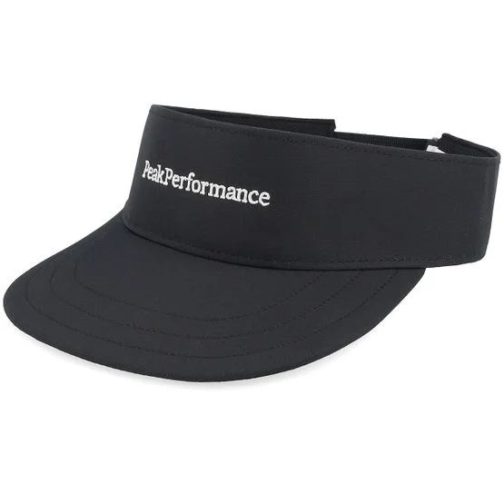 Peak Performance - Black Visor Visor Black Cap - @ Hatstore