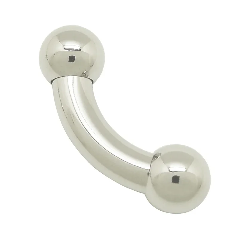 AliExpress - Bijoux de perçage corporel en acier inoxydable 316L, haltère incurvé pour homme, piercing génital, bijoux de corps