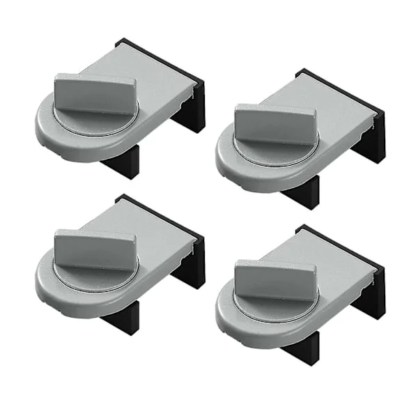 4X Sliding Window Locks Window Wedge Window Slider Restrictor Lock Latch Sliding Door Lock Window Stop F
