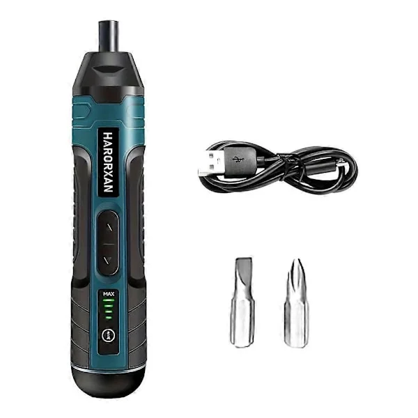 Sladdlös Elektrisk Skruvdragare 1300mah Batteri Mini Borrmaskin 3.6V Elverktyg Kit [Db]