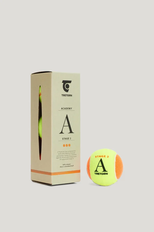 Tretorn Academy Orange 3 Pack — Tennisbal Dames/Heren — Geel | Bovenkleding, Regenlaarzen, Jassen & Regenkleding voor Dames, Heren & Kinderen