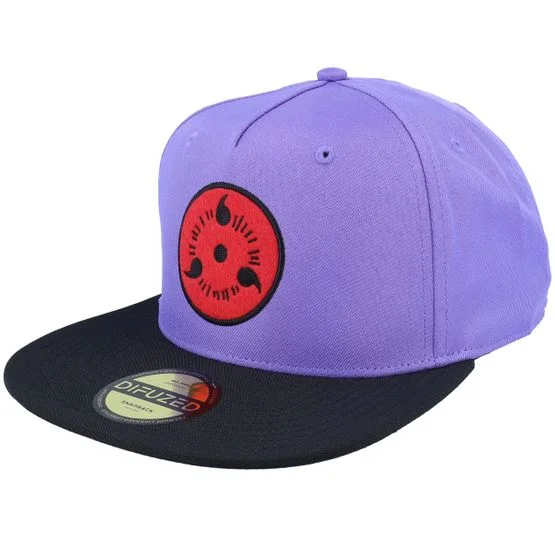 Difuzed - Purple - snapback - Cap - Naruto Shippuden Purple/Black Snapback - Hatstore