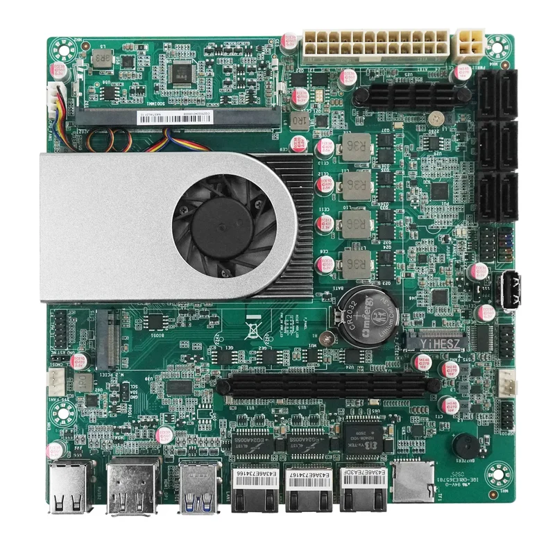 AliExpress - N97/N150 NAS DDR5 carte mère 6 * SATA3.0 Intel I226 2.5G Mini ITX 17x17CM carte NAS 2 * M.2 pour routeur souple serveur de stockage NAS
