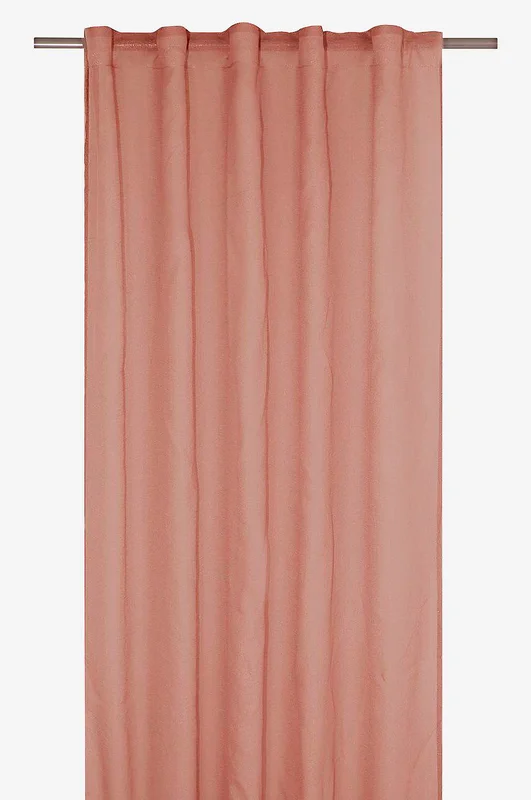 Svanefors - Verhot Rimy, 2/pakk. - Roosa - Poimutusnauhaverhot - 140X300 - - Homeroom