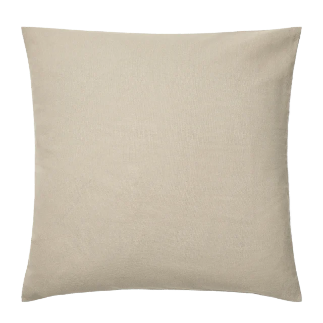 Åhléns Home Enfärgat kuddfodral MIKA 48x48 cm Kuddar Beige ONESIZE