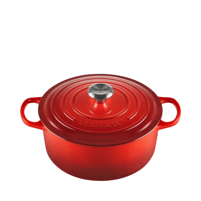 Le Creuset Rund Gryta Cerise 5,3L Grytor Unisex Rosa 26 CM
