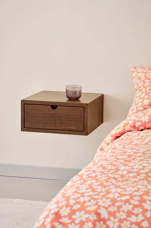 Jotex - Nachtkastje/wandkastje Walnut Walnut - WILLISTON - Koop Nachtkastjes bij Jotex