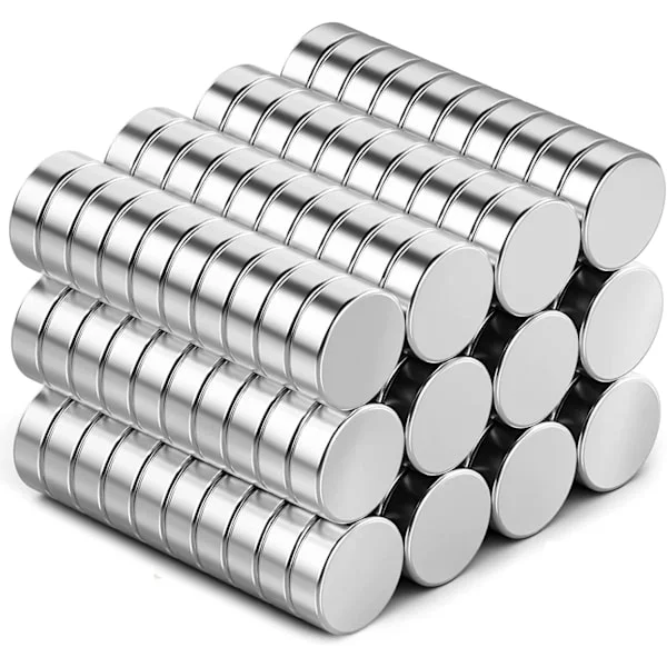 40 st Magneter, Neodymmagneter för whiteboard Stark magnet Kontor och hem, 6x3mm Kylskåp små Perfekta verktyg fiske