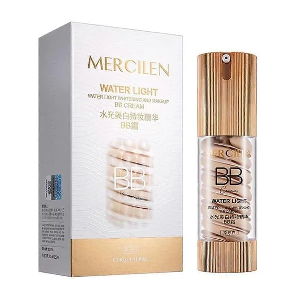 MERCIlen Water Light BB Cream Alt-i-Én Foundation 40g Hudpleje SPF W2Q2