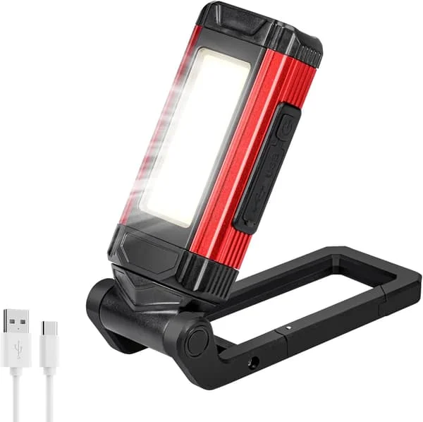 Oppladbar LED-arbeidslampe LED-arbeidslampe Bærbar Vanntett