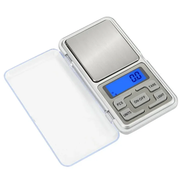2-pack - Digital Våg - Fickvåg / Köksvåg - Våg - 0,01-200g Silver