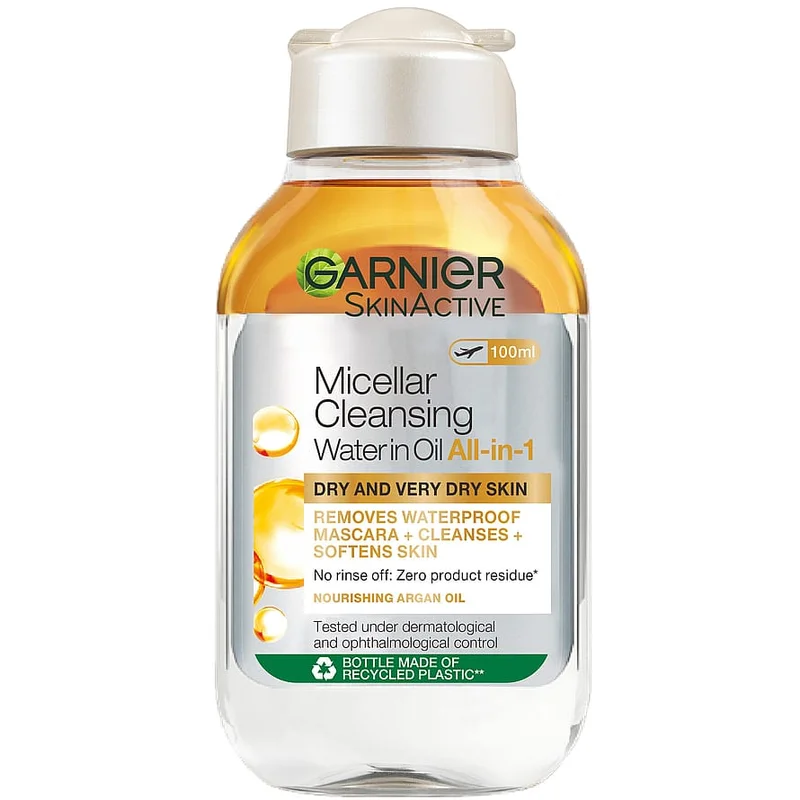 Garnier Micellar Cleansing Water-in Oil All-in-1 100 MLT, Hudpleje, Renseprodukter, Micellar Water