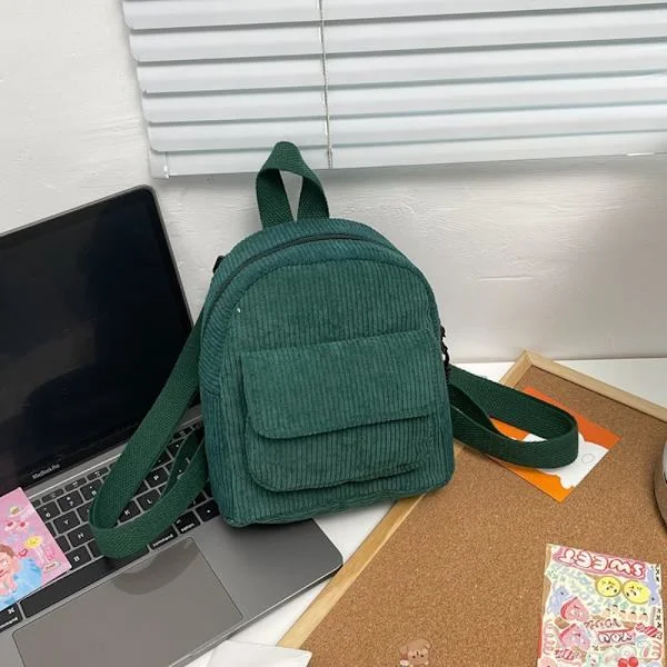 Mini Ryggsekk Små Ryggsekker GRØNN grønn green