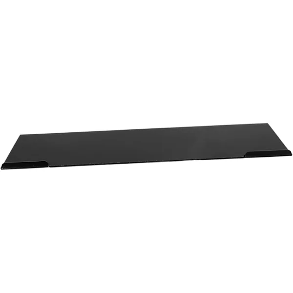 2 st tangentbordshållare i akryl, halkfri bas, bärbart stativ för spel och kontor, ergonomisk skärmhöjare, svart