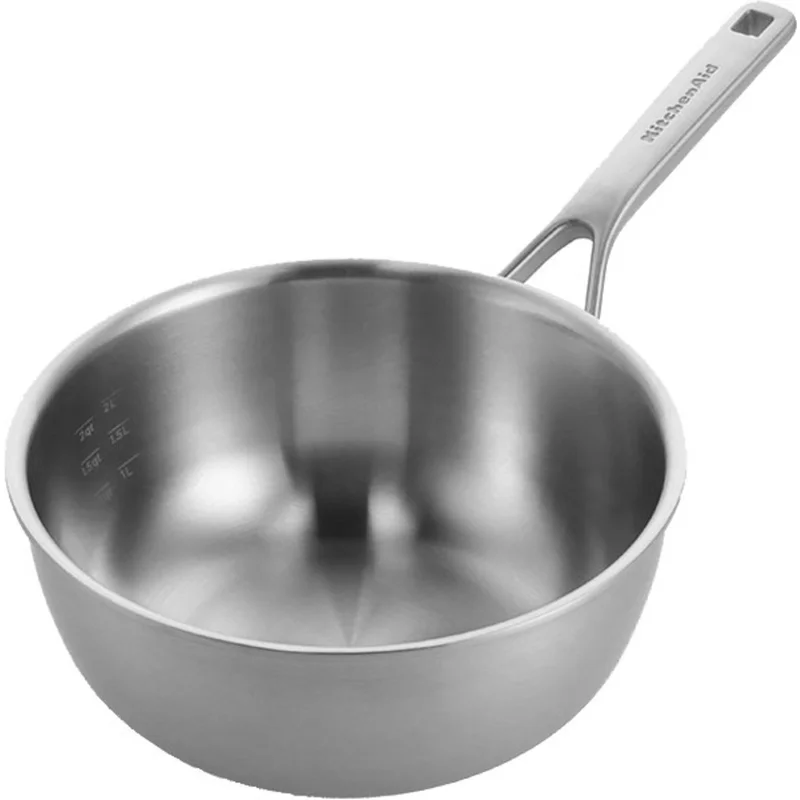 Kitchenaid Multiply kasserolle 3,1 liter - Sølv | KitchenOne