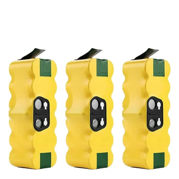 iRobot Roomba Batteri, 5000mAh Kapacitet, Ni-MH Typ, 3Pcs 5000mAh