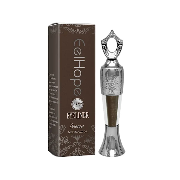 EELHOPE Color Liquid Eyeliner: Silkemyk, enkel å påføre, naturlig fargeutbetaling og fuktighetsgivende øyesminke.