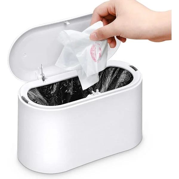 Skraldespande Sensorstyrede skraldespande Robuste og holdbare bordpladeskraldespande Mini skraldespande Skrivebordsskraldespande Plastikskraldespande 