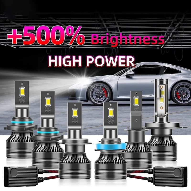 AliExpress - Auto Lichter H4 LED CANBUS LED H7 30000LM H11 Lampe für Auto Scheinwerfer Lampen H1 H9 9005 9006 HB3 HB4 Nebel Licht 12V 24V