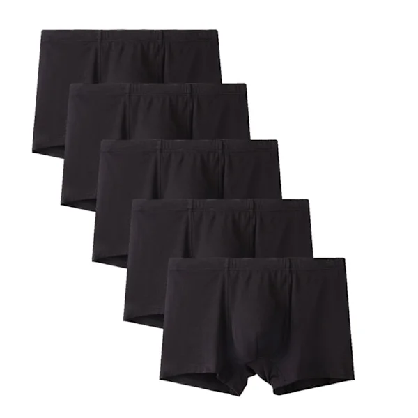 Bambus underbukser Medium Black, 5-pak