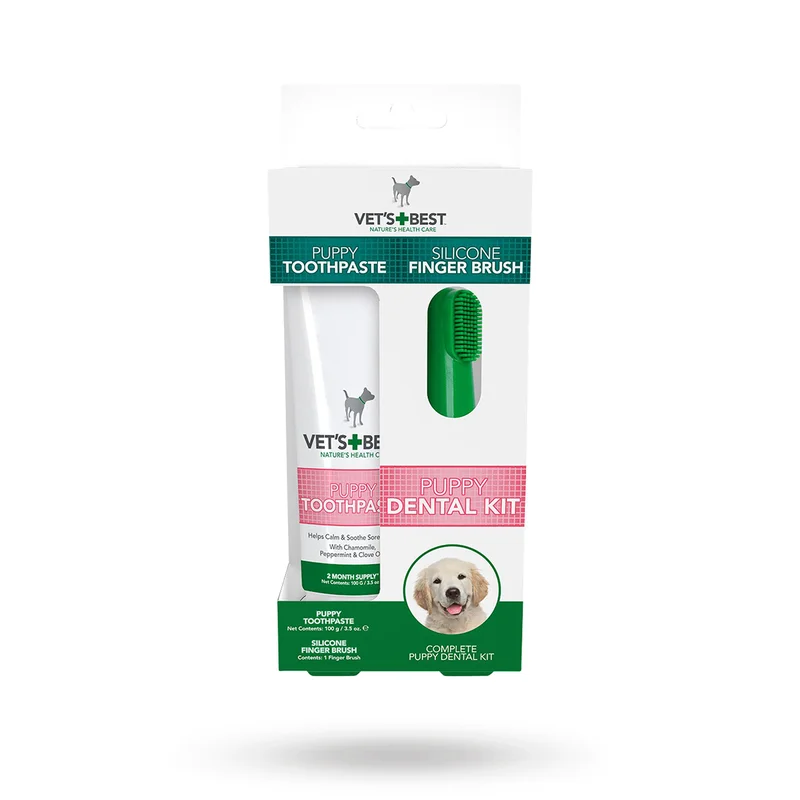 Vets Best - Vet's Best Puppy Dental Kit - Hundapotek