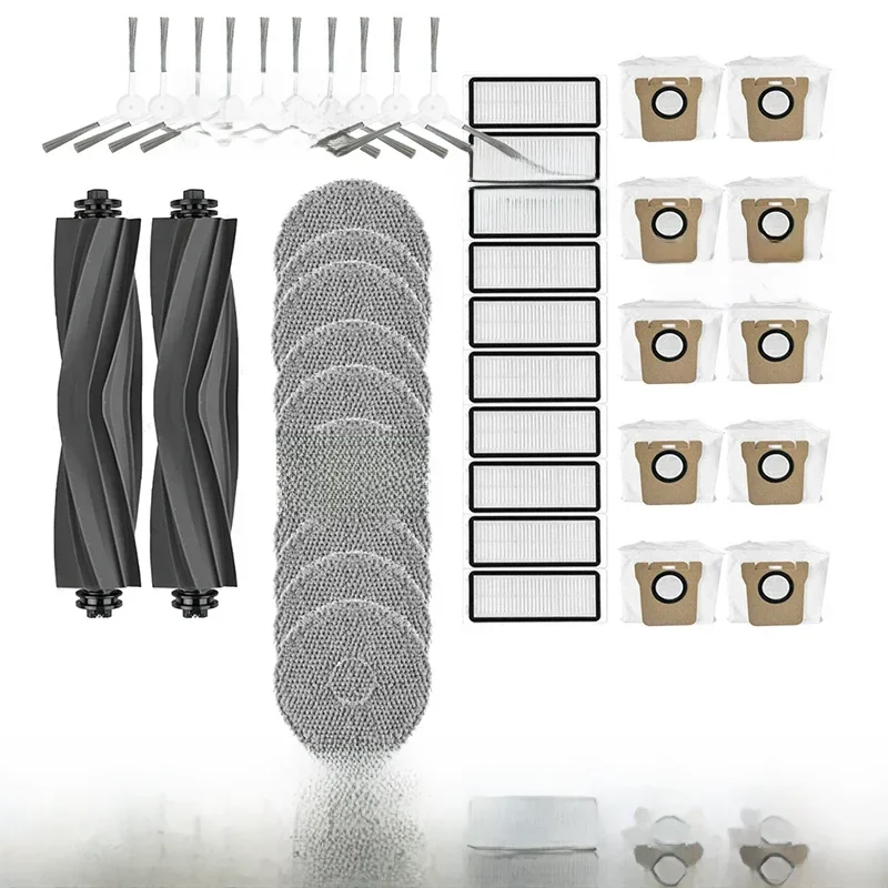 AliExpress - Pièces de rechange pour Dreame Bot L10s Pro, L10s Ultra, S10 Pro, accessoires, brosse latérale principale, filtre Hepa, vadrouille, sac à