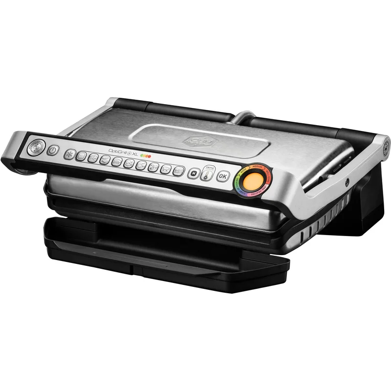 Obh nordica Nordica Optigrill Bordsgrill XL - Kjøp kjøkkenmaskin hos Bakeren og Kokken' - 'Sølv & sort