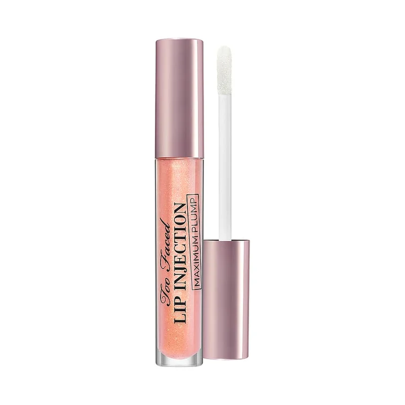 Too Faced Lip Injection Maximum Plump Lip Gloss Cotton Candy Kisses, Makeup, Læber, Lipgloss