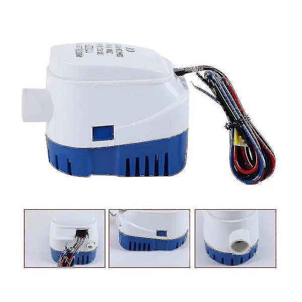 1100gph 750gph Automatisk Elektrisk Dränkbar Pump För Båt Länspump 12v Vattenpump 12v Länspump 12 Volt Pump För Vatten 24v [DB]
