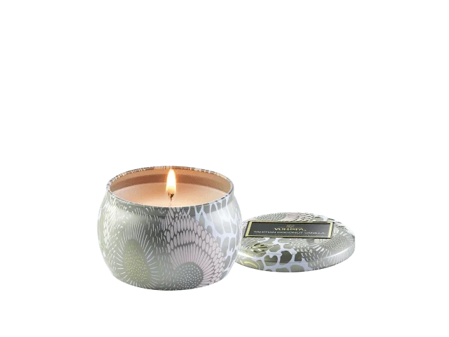 Voluspa Tahitian Coconut Vanilla Mini Tin Doftljus & rumsdofter Unisex 113G