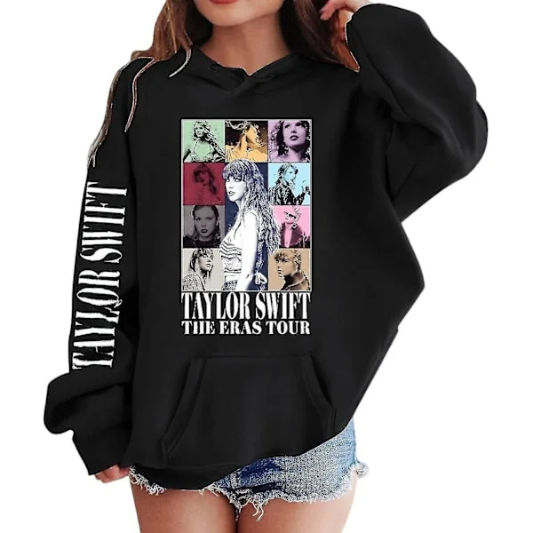 Flickor Hoodies 1989 Casual Taylor Sweatshirt Barn Pojkar Swifts Pullover Hooded Konsert Outfit För 4-14