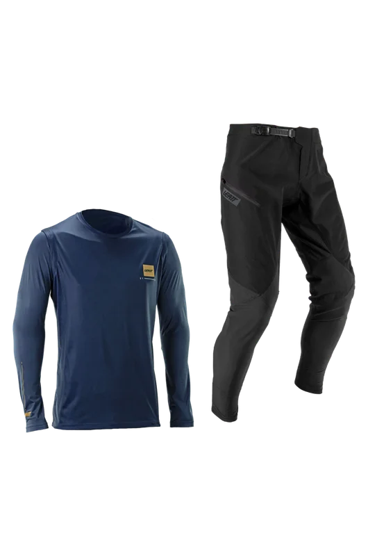 Leatt Ride Kit MTB Gravity 1.0 MTB-Kläder galaxblå XS
