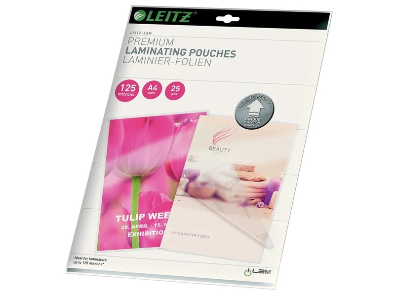 Leitz Leitz A4 UDT 125my lamineringslomme - 25-pack lamineringsfickor, A4
