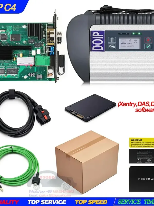 AliExpress - MB Star C4 DOIP plus support wifi SD connecter c4 obd2 scanner multiplexeur star c4 pour mercede benz voiture/camion outils de Diagnostic