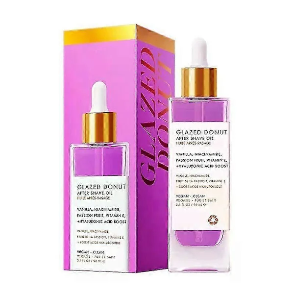 After Shave Oil, Glazed Donut After Shave Oil, Vanilla After Shave Oil for Smooth Skin, Soft Serve After Shave Oil, Deeply Hydrating, Prevent Ingrown 