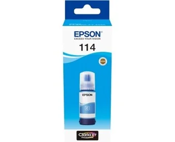 Epson Epson Ink 114 EcoTank Cyan - Cyan påfyllnadsbläck Epson 114