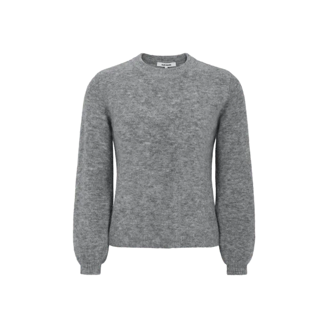 Soft Rebels Srallison Knit Tröjor Dam Grå L