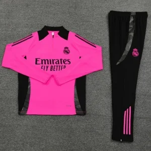 Real Madrid rosa träningshoodie Adidas