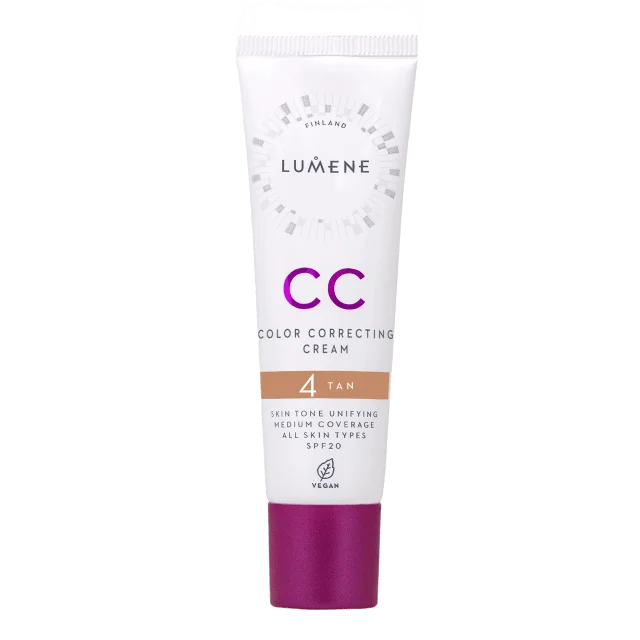 Lumene CC Color Correcting Cream SPF 20 Foundation Dam Beige 30ML