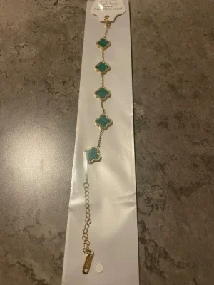 Fyrklöver armband, 18K PVD Plätering!