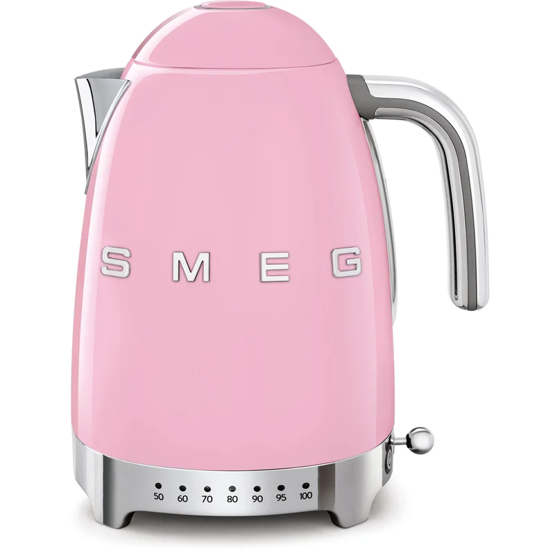 Smeg Vattenkokare 1,7 l Variable Temperatur Rosa | Köksmaskiner > Vattenkokare | Bagaren och Kocken