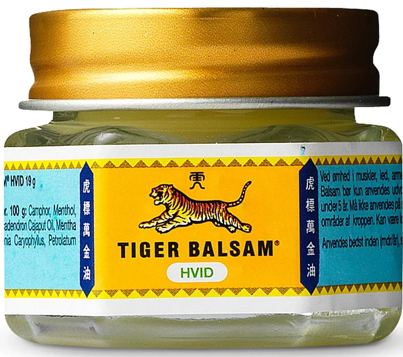 Tigerbalsam Hvid 19 g, Medicin & Pleje, Smerter & Feber, Muskelsmerter